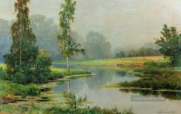 nisty Morgen 1897 klassische Landschaft Ivan Ivanovich Ölgemälde